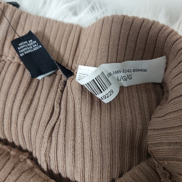 Forever 21 Ribbed Knit Pants - Brown - Picture 5 of 5